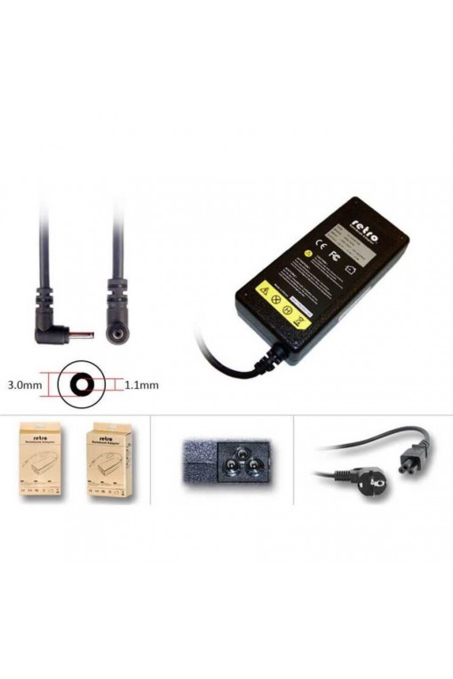 Acer 19V 3.42A 65W İnce Uç 3.0x1.1mm Notebook Adaptör Şarj Aleti