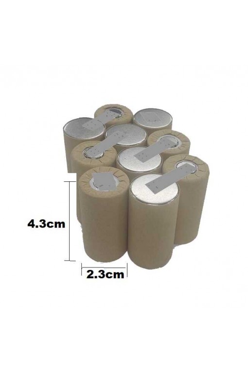 AEG B1214G 12v Matkap Batarya için 2200mAH Pil Değişim Grubu