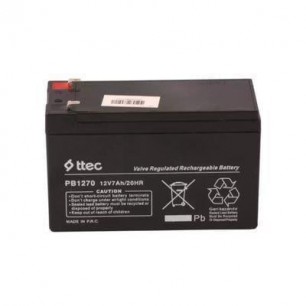 Ttec 12 Volt 7 Amper Pilsan Snappy Akülü Araba Çocuk Oyuncak Araba Aküsü 12v 7ah