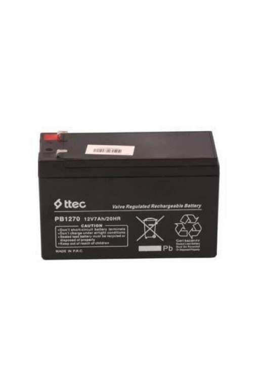 Ttec 12 Volt 7 Amper Pilsan Snappy Akülü Araba Çocuk Oyuncak Araba Aküsü 12v 7ah