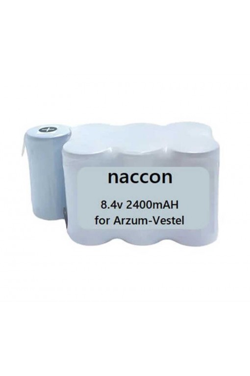 Arzum AR449 Serisi Uyumlu Naccon 8.4v 2400mAh Şarjlı Süpürge Pili