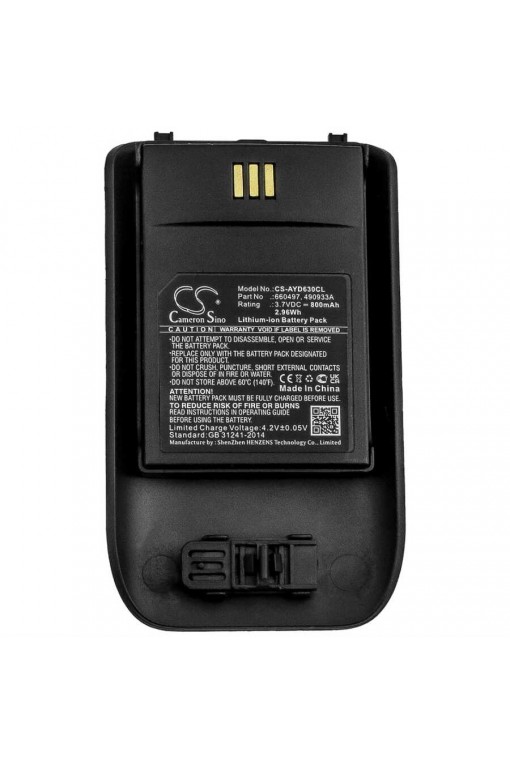 Ascom D63, Ascom Dect 3735, Ascom Dh7, Mitel 5614 Dect Telefon için CS Marka Batarya Ascom D63, Ascom Dect 3735, Ascom Dh7, Mitel 5614 Dect Telefon için CS Marka Batarya