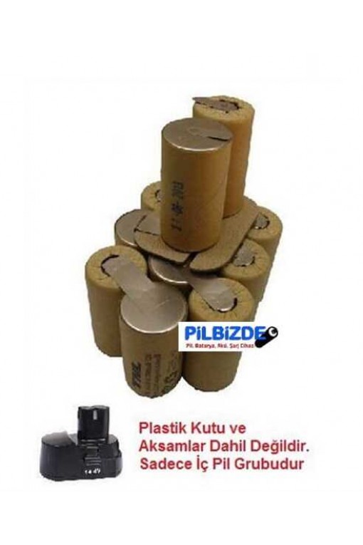 Attlas Eco V 14.4v Matkap Bataryası için 2200mAH NiCD Pil Grubu