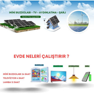 Bağ Evi Solar Paketi 1200w Sinüs Inverter 205w Güneş Paneli 100ah Jel Akü Bağ Evi Solar Paketi 1200w Sinüs Inverter 205w Güneş Paneli 100ah Jel Akü