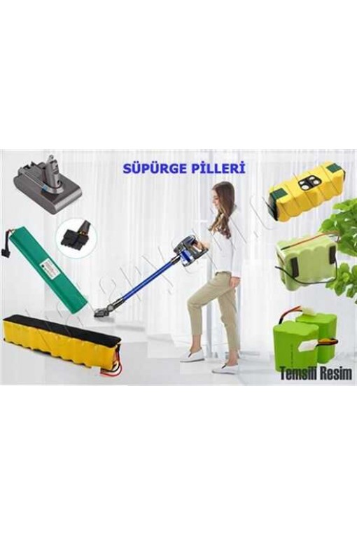 Beko BKK1418 Süpürge için 18v 1500mAH Pil Grubu