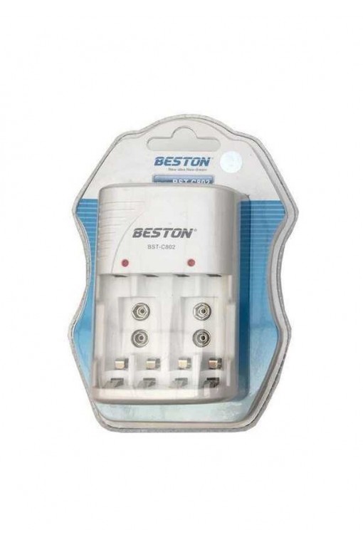 Beston BST-C802 Pil Şarj Cihazı Üçlü 9v/aa/aaa Ni-mh Ni-cd Beston BST-C802 Pil Şarj Cihazı Üçlü 9v/aa/aaa Ni-mh Ni-cd