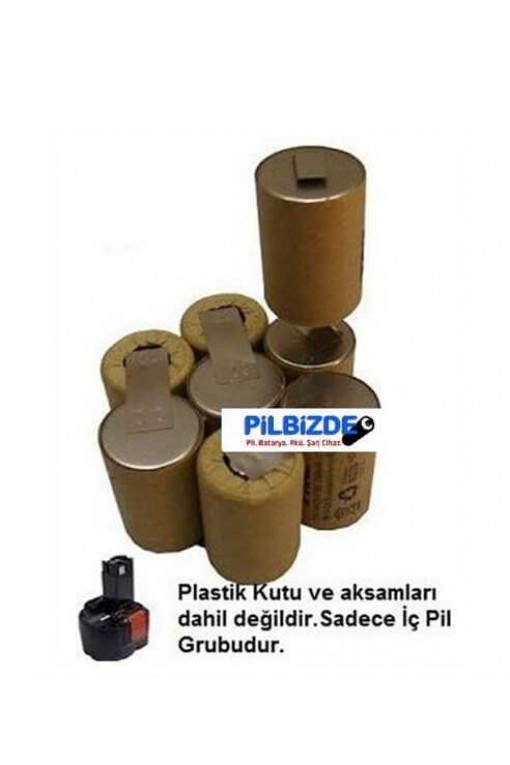 Bosch 9.6v 1500mAH Pil Grubu 2607335461 Bosch 9.6v 1500mAH Pil Grubu 2607335461