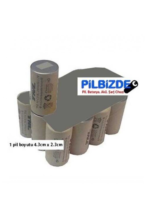 Bosch 2607335535 18v Batarya için NiCD 2400mAH Pil Grubu Bosch 2607335535 18v Batarya için NiCD 2400mAH Pil Grubu