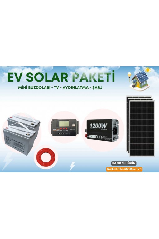 Buzdolabı ve Televizyon Gibi Eşyaları Çalıştıran Enerji Kaynağı Buzdolabı ve Televizyon Gibi Eşyaları Çalıştıran Enerji Kaynağı