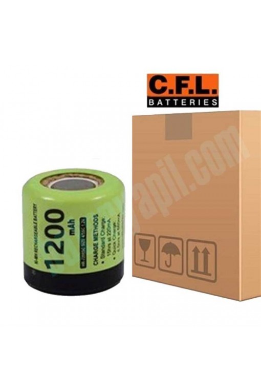 C.F.L. 2/3SC 1200mAh Ni-MH Pil C.F.L. 2/3SC 1200mAh Ni-MH Pil