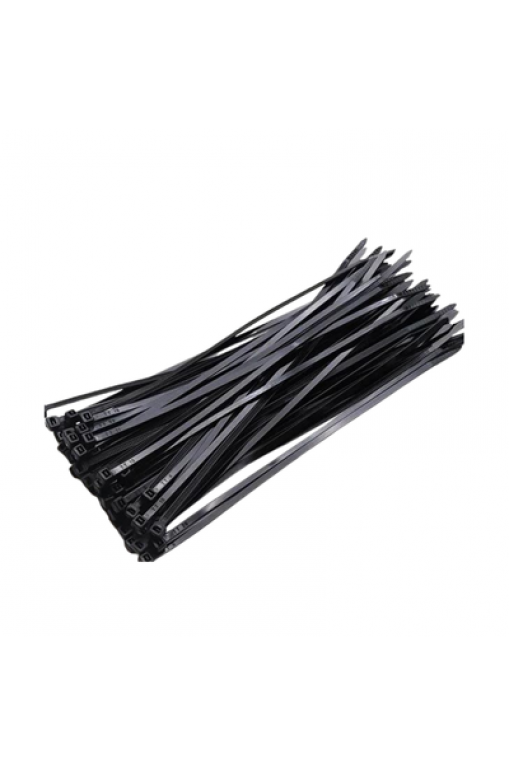 Cırtlı Siyah Plastik Kelepçe 3.6 X 150 MM Cırtlı Siyah Plastik Kelepçe 3.6 X 150 MM