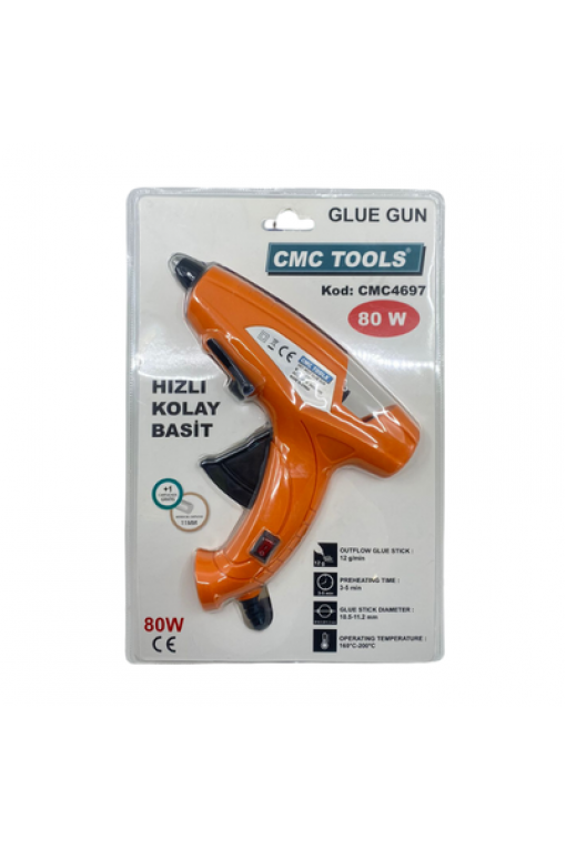 CMC 80 W mum Silikon Tabancası Kalın CMC 80 W mum Silikon Tabancası Kalın