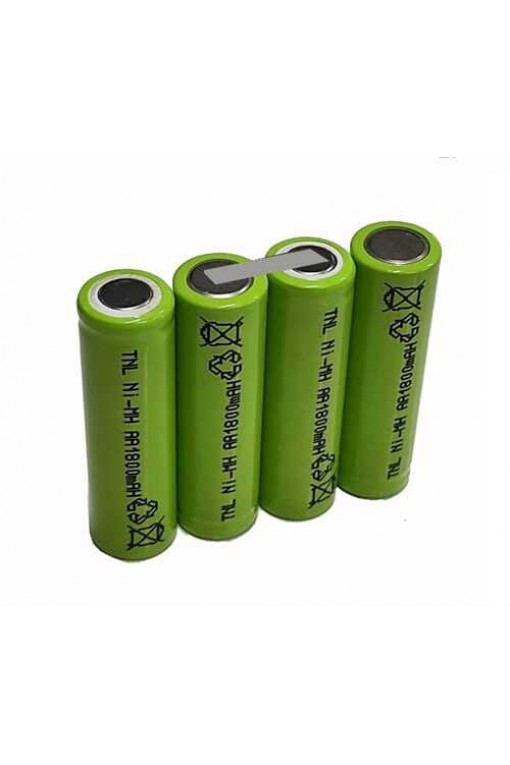 Compex için 4.8v 1800mah AA Ni-MH TNL Marka 4'lü Grup Pil
