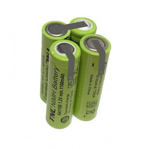 DBK CSS 4.8V Akülü Tornavida için 4.8v 1600mah AA Ni-MH 4lü Küp Pil