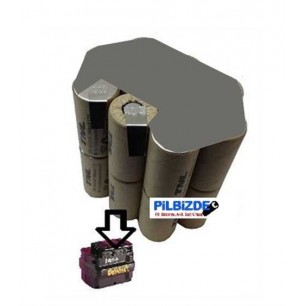 Dewalt DE0240 24v Batarya için 2400mAH Pil Değişim Grubu