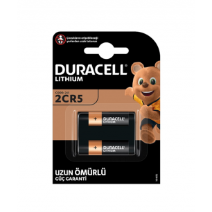 Duracell 245 2CR5 6V Lityum Foto Pili Tekli Blister