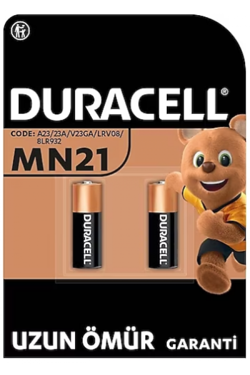 Duracell 2'li Pil Özel Alkalin MN21 12 Volt Duracell 2'li Pil Özel Alkalin MN21 12 Volt