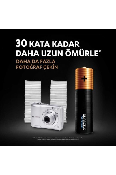 Duracell Optimum AA Alkalin Kalem Pil 4lü Blister Duracell Optimum AA Alkalin Kalem Pil 4lü Blister