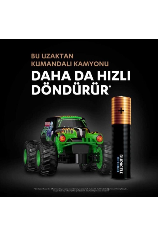 Duracell Optimum AAA Alkalin İnce Pil 4lü Blister Duracell Optimum AAA Alkalin İnce Pil 4lü Blister