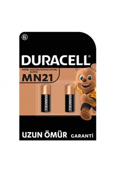 Duracell Pil Özel Alkalin MN21 12 Volt 2'li Paket Duracell Pil Özel Alkalin MN21 12 Volt 2'li Paket