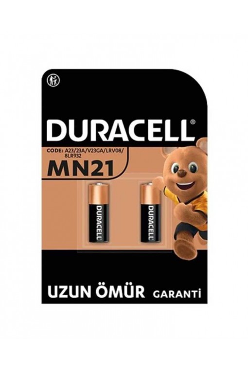 Duracell Pil Özel Alkalin MN21 12 Volt 2'li Paket Duracell Pil Özel Alkalin MN21 12 Volt 2'li Paket