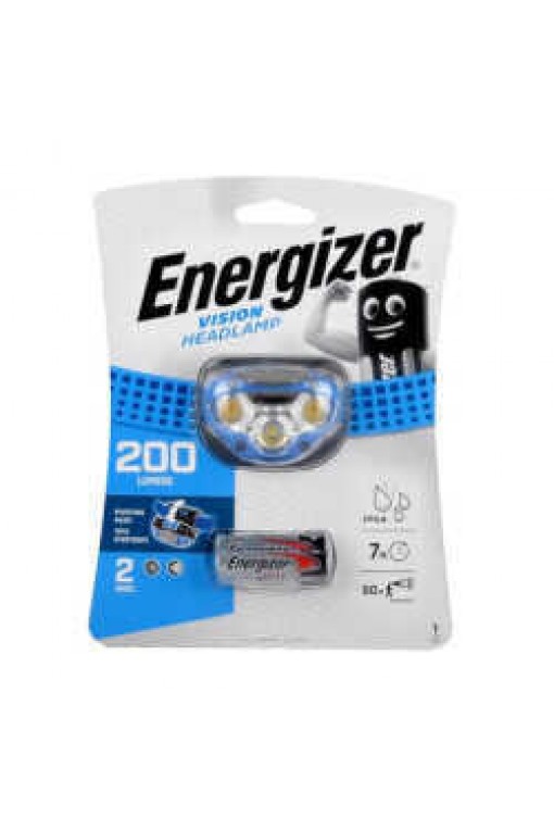 Energizer 200 Lumens Pilli Kafa Lambası Energizer 200 Lumens Pilli Kafa Lambası