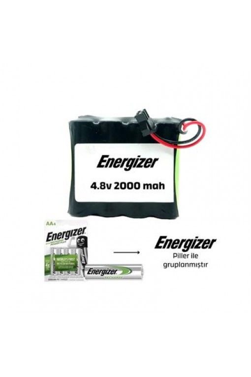 Energizer 4.8v 2000mAh Siyah Soketli Ni-Mh Oyuncak Araba Pili Energizer 4.8v 2000mAh Siyah Soketli Ni-Mh Oyuncak Araba Pili