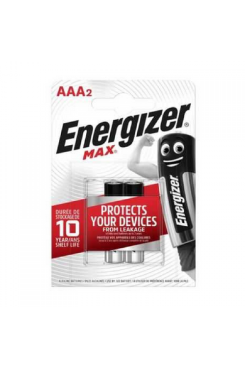 Energizer AAA Alkaline Power 2'li Kart İnce Kalem