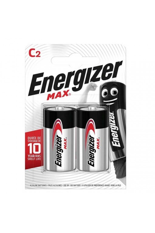 Energizer Alkalin Max C Orta Boy Pil 2'li Paket Energizer Alkalin Max C Orta Boy Pil 2'li Paket