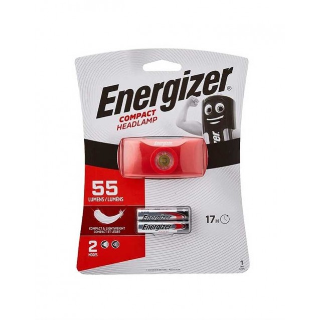 Energizer Compact Pilli Kafa Feneri 55 Lümen