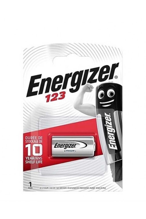 Energizer CR123A 3v Lityum Pil Tekli Ambalaj Energizer CR123A 3v Lityum Pil Tekli Ambalaj
