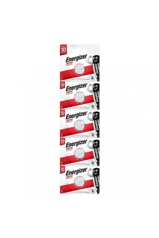 Energizer CR2016 3V Lityum Pil 5'li Paket