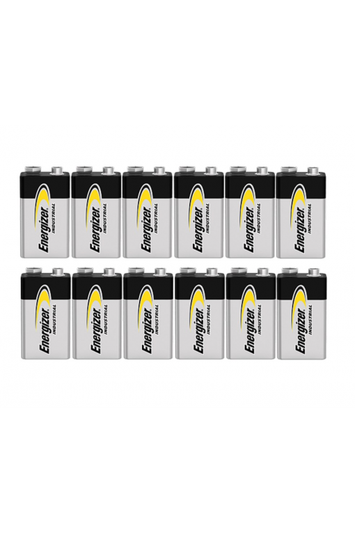 Energizer Industrial 9V Alkalin Pil 12'li Paket Energizer Industrial 9V Alkalin Pil 12'li Paket