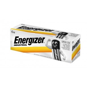Energizer Industrial Alkalin C Boy 12 Adet