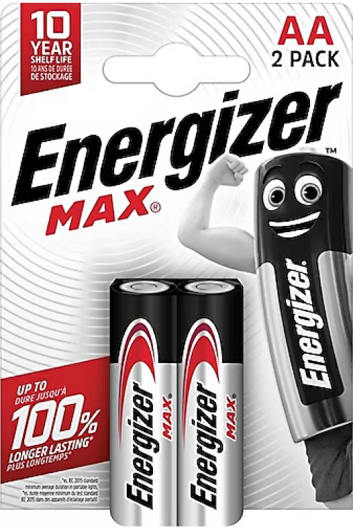Energizer Max Alkaline AA 4'LÜ  X 100 KART