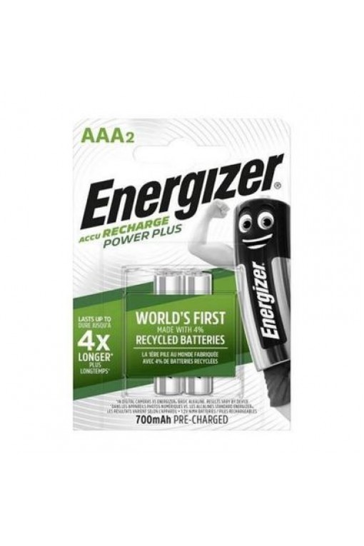Energizer Power Plus 700mAh AAA Şarj Edilebilir İnce Kalem Pil 2'li Paket