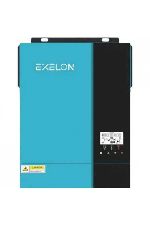 Exelon 1000W 12V/24V Akıllı Solar İnvertör | HV MPPT 40–500V Girişli Tam Sinüs Teknolojisi
