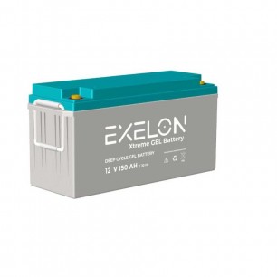 Exelon 12V 150Ah Solar Jel Akü Güneş Enerji Sistemi için Exelon 12V 150Ah Solar Jel Akü Güneş Enerji Sistemi için