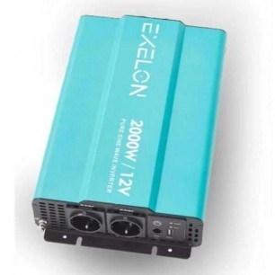 Exelon 12V 2000W Tam Sinüs İnvertör | Solar Enerji, Karavan ve Tekne Kullanımı İçin Exelon 12V 2000W Tam Sinüs İnvertör | Solar Enerji, Karavan ve Tekne Kullanımı İçin