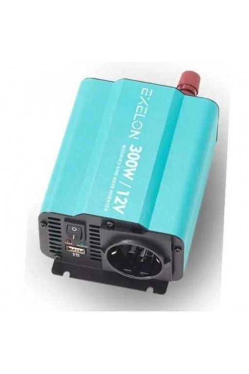 Exelon 12V 300W Güç İnvertörü – DC 12V’tan 220V’a Enerji Dönüşümü Exelon 12V 300W Güç İnvertörü – DC 12V’tan 220V’a Enerji Dönüşümü
