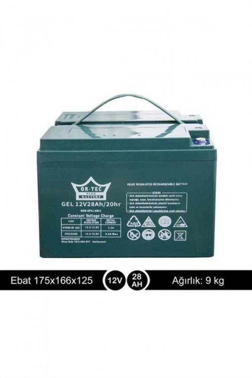 Fanem IT158TS 12v 28AH Transport Küvöz Uyumlu Batarya