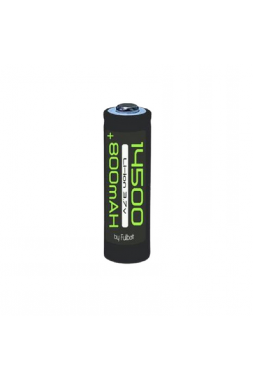 Fullbatt 14500 AA Kalem 800mAh 3.7v Li-Ion Başlıklı Ledli Fener Pili Fullbatt 14500 AA Kalem 800mAh 3.7v Li-Ion Başlıklı Ledli Fener Pili
