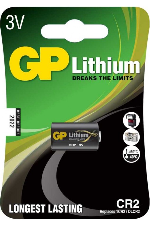 GP CR2 3 Volt Lityum Foto Pil GP CR2 3 Volt Lityum Foto Pil