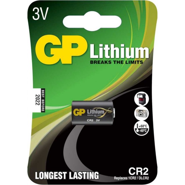 GP CR2 3 Volt Lityum Foto Pil