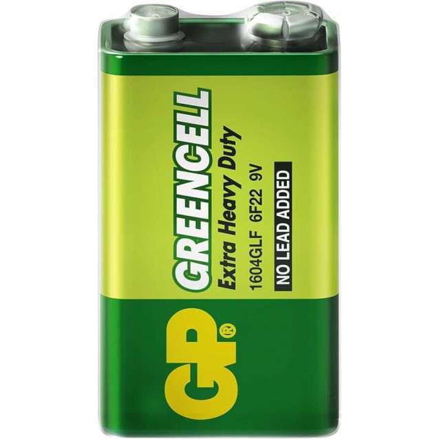 Gp Greencell 9V Tekli Paket Pil