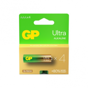 GP LR03 ULTRA ALKALİN İNCE KALEM PİL 4'LÜ BLİSTER