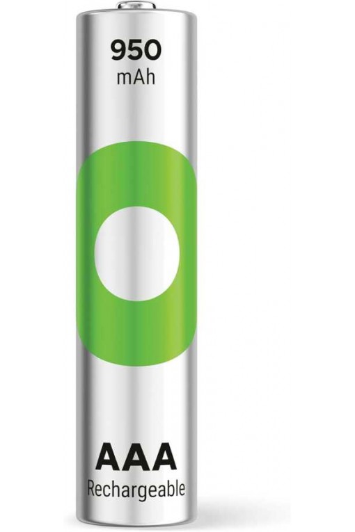GP ReCyko 950 mAh 1.2 V Ni-MH 6'lı AAA İnce Kalem Şarjlı Pil