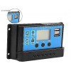 Hightek 12V/24V 10A Solar Şarj Kontrol Cihazı PWM Akü Şarj Regülatörü LCD Ekranlı