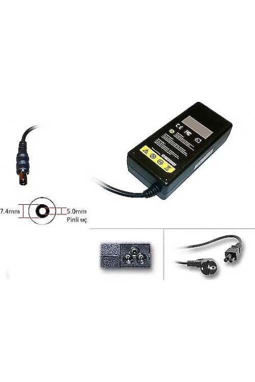 HP Compaq 19V 4.74A 90W 7.4x5.0mm İğneli Laptop Adaptörü Şarj Aleti