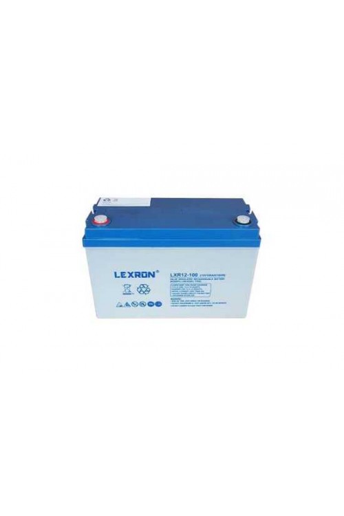 LEXRON 12V 105AH Deep Cycle Karbon Jel Akü